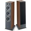 FOCAL THEVA N3 DARK WOOD COPPIA DI DIFFUSORI ACUSTICI DA PAVIMENTO NUOVI