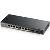 Zyxel GS1100-10HP v2 Non gestito Gigabit Ethernet (10/100/1000) Supporto Power o