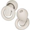 Hushy Tappi per le orecchie ultra comodi, riutilizzabili, con cancellazione del rumore, per dormire, viaggi, concerti e messa a fuoco profonda, protezione dell'udito da 33 dB con punte in silicone e
