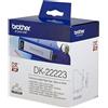 Brother ETICHETTE ORIGINALI BROTHER DK22223 DK-22223 30,48mm 50mm CON SUPPORTO