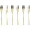 SAMBONET - Taste Champagne Posate Forchette da Dessert 6 Pezzi PVD Acciaio Inox 52553PA5