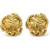 CHANEL Pre-Owned - Orecchini a clip CC 1994 - Donna - placcatura in oro/perla artificiale - Taglia unica