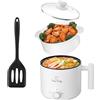 Food Party Pentola Elettrica Hot Pot Elettrico Con vaporiera 1,8L 220V Hotpot Fondue Cinese Electric Pot Shabu Shabu Hot Pot Pentola Calda