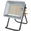 Vinco Stufa a Gas a Pannello Infrarossi Portatile Potenza 3.5 kW colore Grigio - 71409