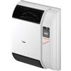 ROBUR Stufa a Gas Metano da Parete / Pavimento Potenza 2.32 kW Ventilato colore Bianco - Supercromo 3002