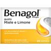 Benagol - Gusto Miele e Limone per il Mal di Gola Confezione 24 Pastiglie