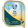 Renske Organic Senza cereali al vapore pollo cibo umido per cani (vaschette) 9 x 300 g
