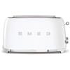 SMEG TOSTAPANE 4 FETTE, 50s STYLE, TSF02 BIANCO
