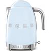 SMEG BOLLITORE ELETTRICO CON TEMPERATURA VARIABILE, KLF04 AZZURRO - SMEG