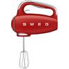 SMEG SBATTITORE 50s STYLE, HMF01 ROSSO