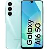 Samsung Galaxy A16 5G, Smartphone Android 14, Display Super AMOLED 6.7 FHD+, 4GB RAM, 128GB, Batteria 5.000 mAh, Resistenza IP54, memoria espandibile fino a 1.5TB, Light Green [Versione Italiana]