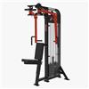 JK VERTICAL Butterfly Machine - Stazione di allenamento 2 in 1 con pacco pesi da 100 kg