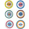Bitossi Home Bel Paese Set 6 Piatti Pizza Bitossi Home