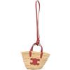 Céline Pre-Owned - Borsa a tracolla Mini Triomphe Raffia Classic Panier 2022 - Donna - rafia/cotone e paglia - Taglia unica - Marrone