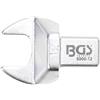 BGS 6900-12 | Chiave a forchetta ad innesto | 12 mm | sede 9 x 12 mm