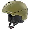 uvex legend 2.0, casco da sci robusto unisex, regolazione individuale delle dimensioni, aerazione ottimizzata, croco matt, 52-55 cm