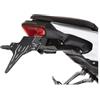 PROTECH Portatarga V-Shape per vari modelli, nero