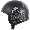 DMD Retro Ghost Rider Casco Jet S