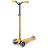 Micro Maxi micro™ Deluxe Pro LED | L'originale | Monopattino per bambini a partire dai 5 anni | Monopattino premium da 5 a 7 anni | Manubrio regolabile in altezza | Kickboard Scooter | 5 6 7 anni (giallo