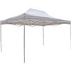MIlani Home IRIS - gazebo pieghevole e richiudibile completo di sacca protettiva in acciaio 3 x 4,5 m