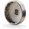CYCLO Cycling Rimozione della staffa inferiore dello strumento, Argento, 12 tacca BB | Strumento resistente per SRAM DUB e Race Face Cinch, facile da usare, ideale per meccanici e fai-da-te, rimozione sicura