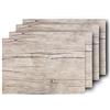 Westmark Set di 4 Tovagliette per la Tavola, 45 x 30 cm, Sintetico, Effetto Legno, Saleen Edition: Nature, Rovere Chiaro, 01059810150
