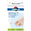 PIETRASANTA PHARMA SpA Master Aid Foot Care Separatore Dita In Gel (2°, 3°,4° Dito) 1 Small + 2 Medium 3 Pezzi