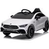 Piston Car Macchina Elettrica per Bambini Mercedes Cla45 Bianco 12V
