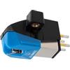 Audio-Technica Audio Technica AT-VM95C Dual Moving Magnet Cartridge with Conical Stylus 1/2 Mount includes Mounting Hardware (Black/Blue)