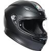 AGV CASCO K6 ECE SOLID MPLK MATT BLACK L