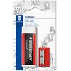 STAEDTLER 526 T-S1BK Tradition - Set di gomme e temperamatite (carta blister con 1 gomma e 1 temperamatite a foro singolo)
