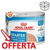 Royal Canin Dog Starter Mousse Mother & Babydog - Lattina Da 195 Gr - CONFEZIONE RISPARMIO