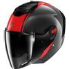 Shark Casco Moto Jet Shark RS JET CARBON BLANK Carbon Rosso Carbon