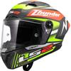 Ls2 Casco Moto Integrale LS2 FF805 THUNDER GP AERO REPLICA Nero