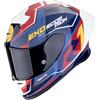Scorpion Casco Moto Integrale Scorpion EXO-R1 EVO II AIR COUP Blu Ros