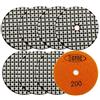 BGTEC 100mm Set di Tamponi Diamantati a Secco 8 pezzi #200 Kit di Tamponi per Granito, Marmo, Pietra, Quarzo, Piastrelle, Bordi del Pavimento in Cemento, Lucidatura del Controsoffitto