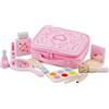 Woet® Set Dottore Giocattolo in Legno per Bambini - Kit Medico di Imitazione - Giocattolo di Imitazione - A Partire da 3 Anni