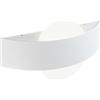 Sovil Applique a LED 10W con Diffusore Ovale Dexter - Bianco
