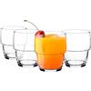 Glasmark KROSNO 1992 Glasmark KROSNO, 200 ml, set da 4, bicchiere basso, bicchieri da bere, bicchiere highball, bicchieri da acqua, cocktail, perfetti per la casa, ristoranti e feste, set di bicchieri, forma classica