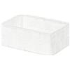 Compactor Tex Organizzatore, Medium, 18 x 12 x 7 cm, Tessuto, Bianco