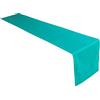 Lemos Home Runner da tavola di alta qualità in 100% cotone, collezione Concetto, colore e dimensioni a scelta (runner - 40 x 180 cm, verde smeraldo)