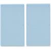Zeller 26205 Set 2 taglieri in Vetro per Piano Cottura in vetroceramica, 52x30 cm