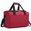 Kono 40x20x25 Borsone da Viaggio con Manica per Trolley Borsa Sportiva 20L (Borgogna)