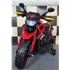 Pilots Kids Moto Elettrica per Bambini Turbon Cavalcabile a Batteria 12 V Scooter