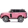 Piston Car Auto Elettrica per Bambini Range Rover Rosa Macchinina 12V Batteria