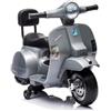 Piston Car Mini Vespa Piaggio Grigio Elettrica per Bambini Batteria 6 V