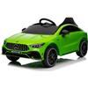 Piston Car Macchina Elettrica per Bambini Mercedes Cla45 Verde 12V