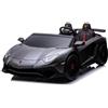 Piston Car Lamborghini AVENTADOR SVJ BIG Full Grigio Macchina Elettrica per Bambini