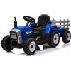 Pilots Kids Trattore e Rimorchio Macchina Elettrica per Bambini a Batteria 12V Telecomandata
