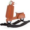 Child Home Vespa Scooter A Dondolo Childhome Terracotta